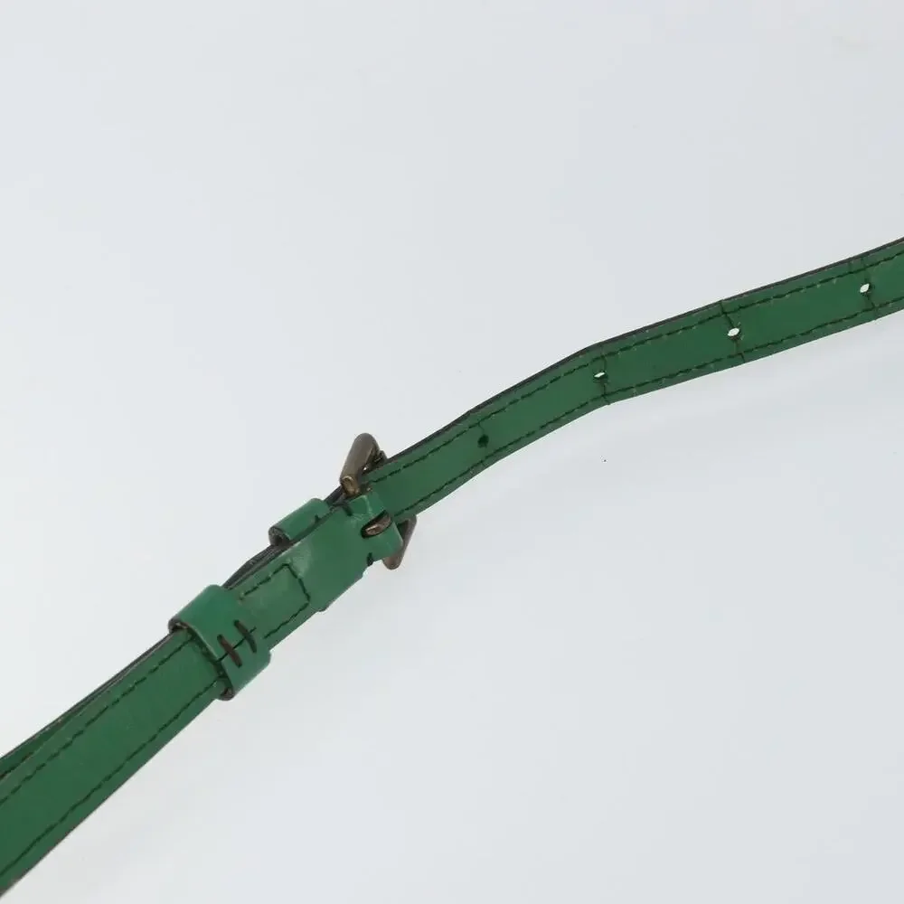 Louis Vuitton Epi Danube Shoulder Bag Green